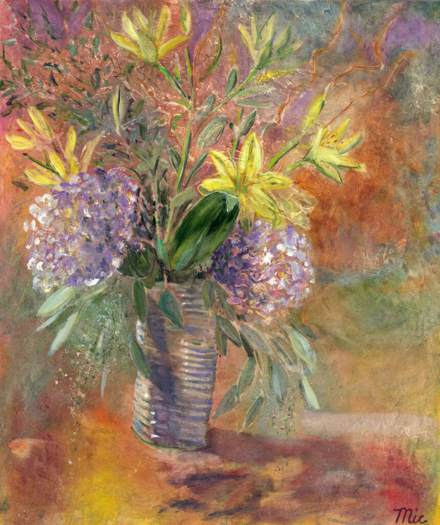 Still Life - Yellow Lillies